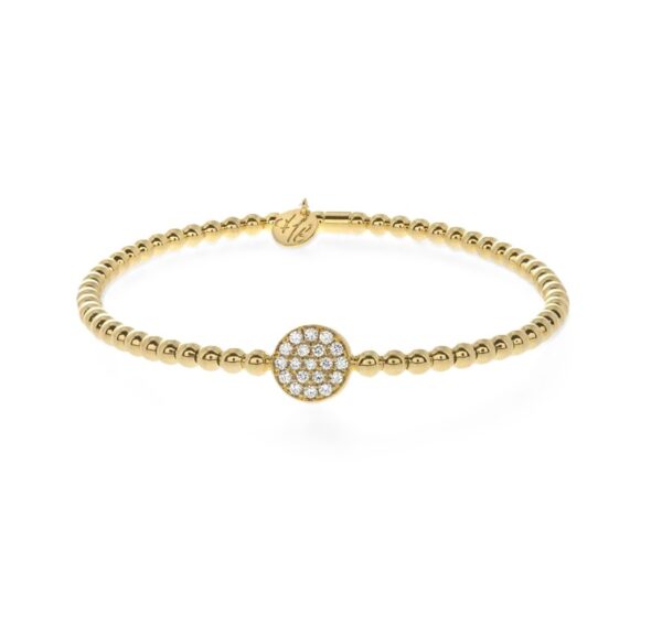 Hulci Belluni 18K Yellow Gold Stretch Bracelet