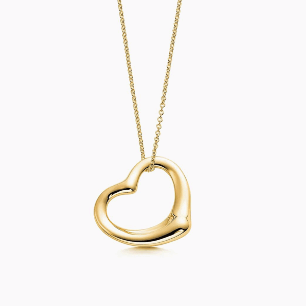 Pre-owned Tiffany and Co Elsa Peretti heart necklace