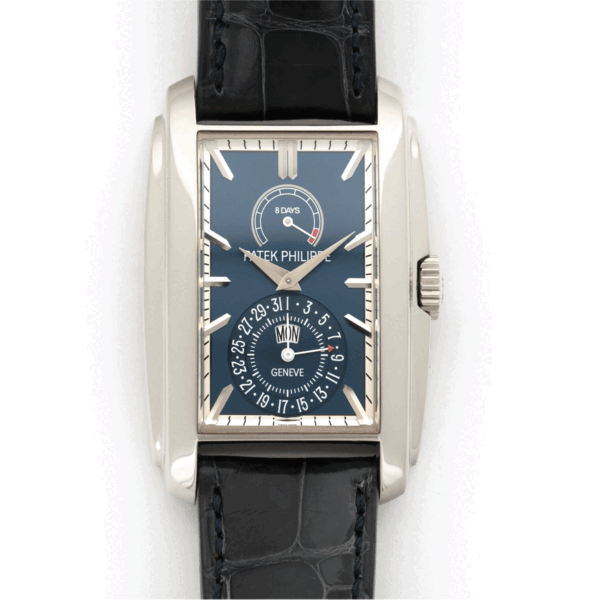 18k white gold Patek Philippe Gondolo 5200 white dial