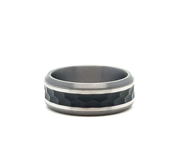 14k Gold & Tantalum 8mm Ring
