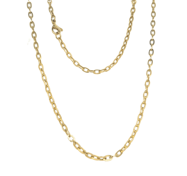 18K Yellow Gold Fabergé Hand-Made Chain